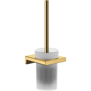 Hansgrohe AddStoris - Držiak na WC kefu nástenný, leštený vzhľad zlata 41752990 vyobraziť