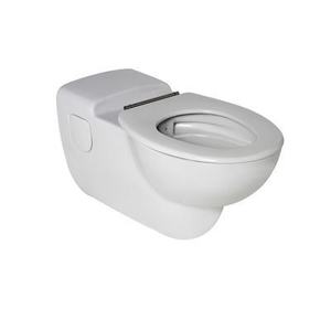 Vima - Závesné WC pre telesne postihnutých RIMLESS 360 x 700 mm, biela 806 vyobraziť