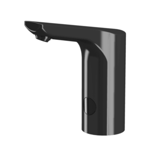 Sanela - Automatická umývadlová batéria s elektronikou ALS pre jednu vodu, čierna, 24 V DC vyobraziť