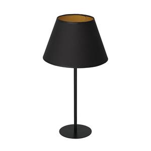 Stolná lampa ARDEN 1xE27/60W/230V pr. 30 cm čierna/zlatá vyobraziť