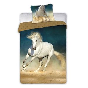 Bavlnené obliečky Horses 001 Kôň 140x200 cm vyobraziť