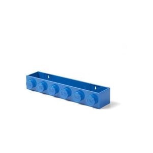 Detská modrá nástenná polička LEGO® Sleek vyobraziť