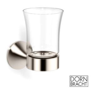 DORNBRACHT Dorbracht Vaia - Držiak na pohár so skleným pohárom, matná platina 83400809-06 vyobraziť