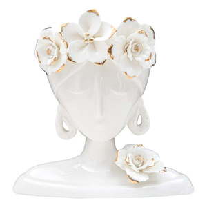 Biela porcelánová váza Mauro Ferretti Young Woman vyobraziť