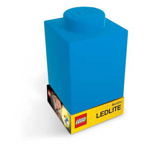 Modré silikónové nočné svetielko LEGO® Classic Brick vyobraziť