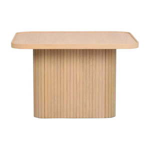 Prírodný odkladací stolík z dubového dreva Rowico Sullivan, 60 x 60 cm vyobraziť