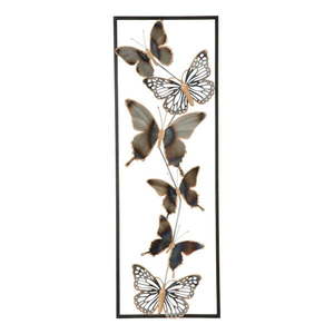 Kovová nástenná dekorácia Mauro Ferretti Butterflies vyobraziť