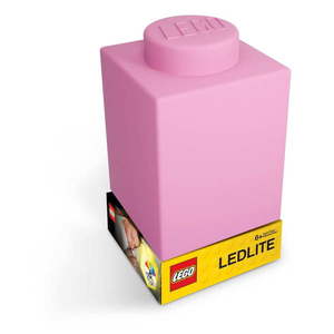 Ružové silikónové nočné svetielko LEGO® Classic Brick vyobraziť