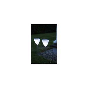 Súprava 2 záhradných LED svetiel Star Trading Garden, výška 34 cm vyobraziť