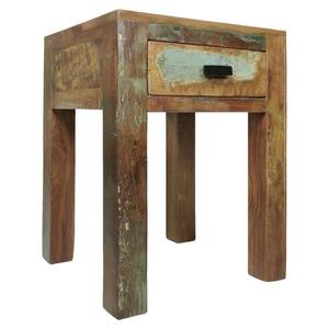 Nočný stolík z mangového dreva Kalkutta vyobraziť