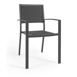 Sivá hliníková vonkajšia stolička Kave Home Sirley vyobraziť