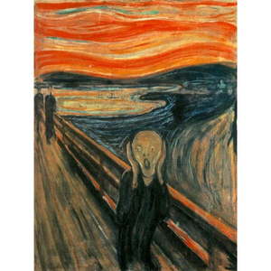 Reprodukcia obrazu Edvard Munch - The Scream, 45 x 60 cm vyobraziť