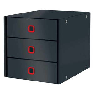 Sivý zásuvkový box s 3 zásuvkami Leitz Cosy Click & Store vyobraziť