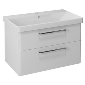 SAPHO - THEIA umývadlová skrinka 75, 6x50x44, 2cm, 2x zásuvka, biela TH080-3030 vyobraziť
