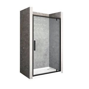 REA - Otváracie sprchové dvere Rapid Swing 100 čierne REA-K6410 vyobraziť