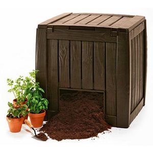 KETER Záhradný kompostér DECO | hnedá 340L vyobraziť