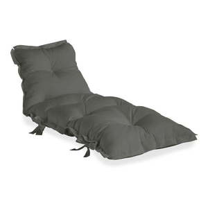 Tmavosivý variabilný futón vhodný do exteriéru Karup OUT™ Sit&Sleep Dark Grey vyobraziť