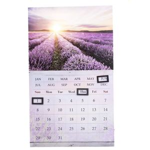 Nástenný kalendár Levanduľové pole, 30 x 50 cm vyobraziť