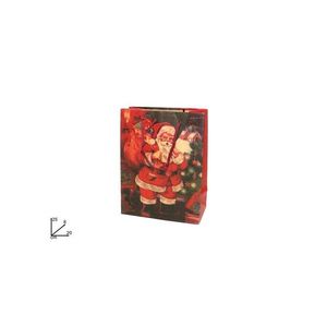 MAKRO - Taška vianočná Santa 25x20x8cm vyobraziť