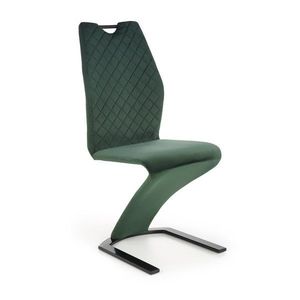 Jedálenská stolička K442 Halmar Tmavo zelená vyobraziť