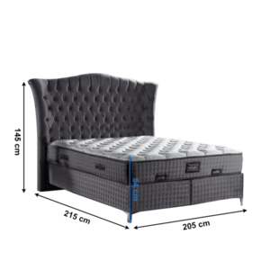 Boxspringová posteľ MERSIA Tempo Kondela 160 x 200 cm vyobraziť