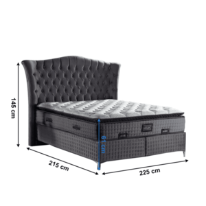 Boxspringová posteľ MERSIA Tempo Kondela 180 x 200 cm vyobraziť
