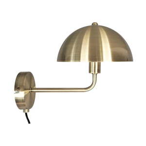 Nástenná lampa v zlatej farbe Leitmotiv Bonnet, výška 25 cm vyobraziť