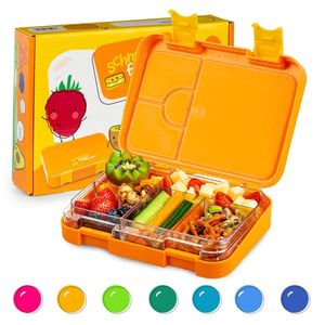 Klarstein junior Lunchbox, 6 priehradiek, 21, 3 x 15 x 4, 5 cm (Š x V x H), bez BPA vyobraziť