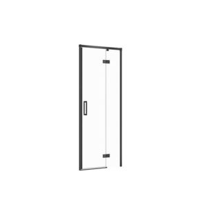 CERSANIT - Sprchové dvere LARGA ČIERNE 80X195, pravé, číre sklo S932-123 vyobraziť