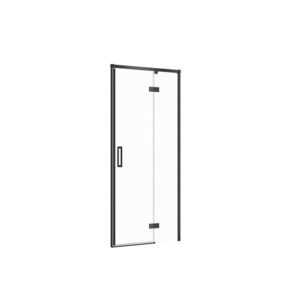 CERSANIT - Sprchové dvere LARGA ČIERNE 90X195, pravé, číre sklo S932-124 vyobraziť