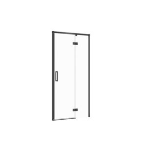 CERSANIT - Sprchové dvere LARGA ČIERNE 100X195, pravé, číre sklo S932-125 vyobraziť