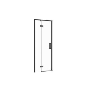 CERSANIT - Sprchové dvere LARGA ČIERNE 80X195, ľavé, číre sklo S932-127 vyobraziť