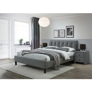 Čalúnená posteľ Sara II 160x200 cm sivá vyobraziť