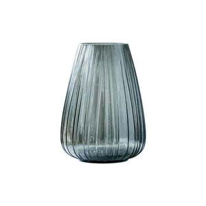 Sivá sklenená váza Bitz Kusintha, výška 22 cm vyobraziť