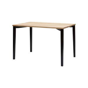 Čierny jedálenský stôl Ragaba TRIVENTI, 80 × 120 cm vyobraziť