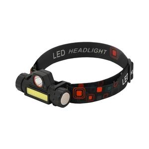 LED Nabíjacia čelovka LED/1200mAh čierna/červená vyobraziť