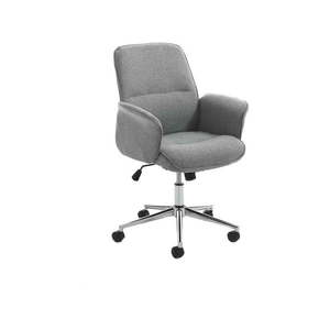 Sivá kancelárska stolička Tomasucci Dony, výška 100 cm vyobraziť