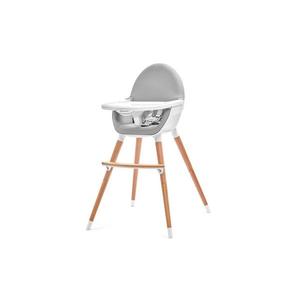 Kinderkraft KINDERKRAFT - Detská jedálenská stolička FINI šedá/biela vyobraziť