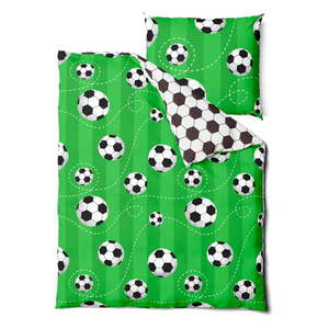 Detské bavlnené obliečky Bonami Selection Soccer, 140 x 200 cm vyobraziť
