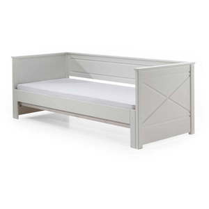 Biela detská posteľ s výsuvným lôžkom 180x200/90x200 cm PINO – Vipack vyobraziť