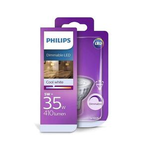 Philips LED Stmievateľná žiarovka Philips GU5, 3/5W/12V 4000K vyobraziť