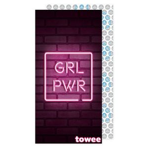 Towee Rýchloschnúci uterák GIRL PWR, 50 x 100 cm vyobraziť