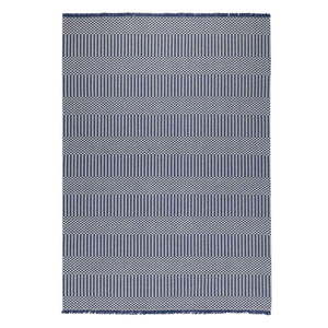 Modrý bavlnený koberec Oyo home Casa, 75 x 150 cm vyobraziť