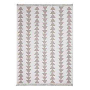 Bielo-béžový bavlnený koberec Oyo home Duo, 160 x 230 cm vyobraziť