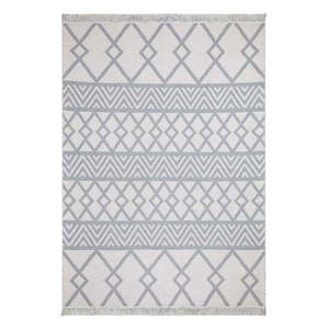Sivo-biely bavlnený koberec Oyo home Duo, 80 x 150 cm vyobraziť