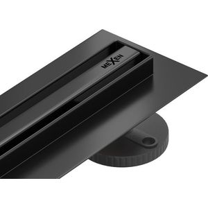 MEXEN - Flat 360 Slim podlahový žľab 90 cm otočný čierna 1741090 vyobraziť