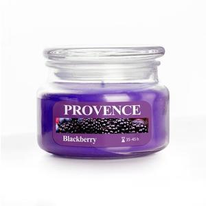 Provence Vonná sviečka v skle PROVENCE 45 hodín černica vyobraziť