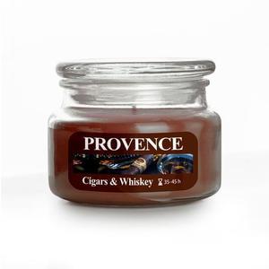 Provence Vonná sviečka v skle PROVENCE 45 hodín cigars&whiskey vyobraziť