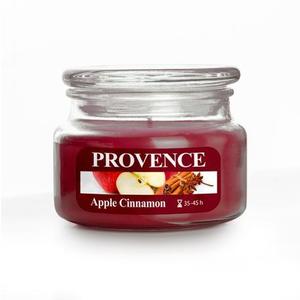 Provence Vonná sviečka v skle PROVENCE 45 hodín jablko a škorica vyobraziť