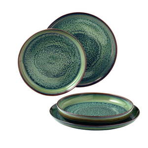 4-dielna súprava zelených porcelánových tanierov Villeroy & Boch Like Crafted vyobraziť